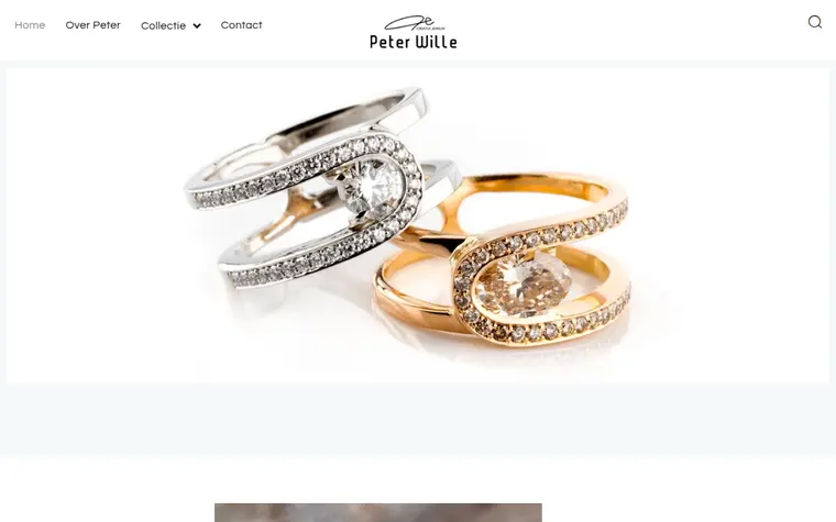Website van Creative Jewelry