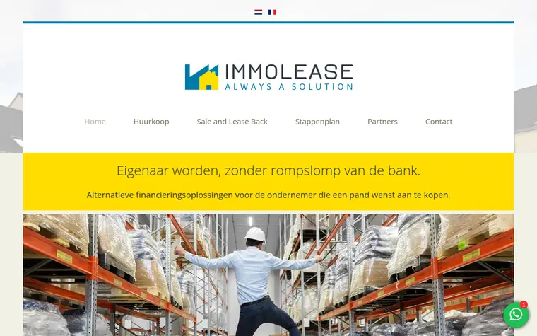 Website van Immolease
